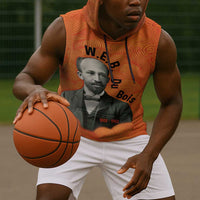 W.E.B. Du Bois Tribute Sleeveless Hoodie W.E.B. Du Bois Tribute - Wonder Print Shop