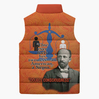 W.E.B. Du Bois Tribute Sleeveless Puffer Jacket W.E.B. Du Bois Tribute - Wonder Print Shop