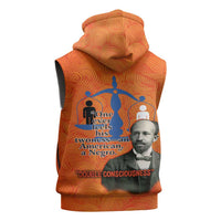 W.E.B. Du Bois Tribute Sleeveless Zip Hoodie W.E.B. Du Bois Tribute - Wonder Print Shop