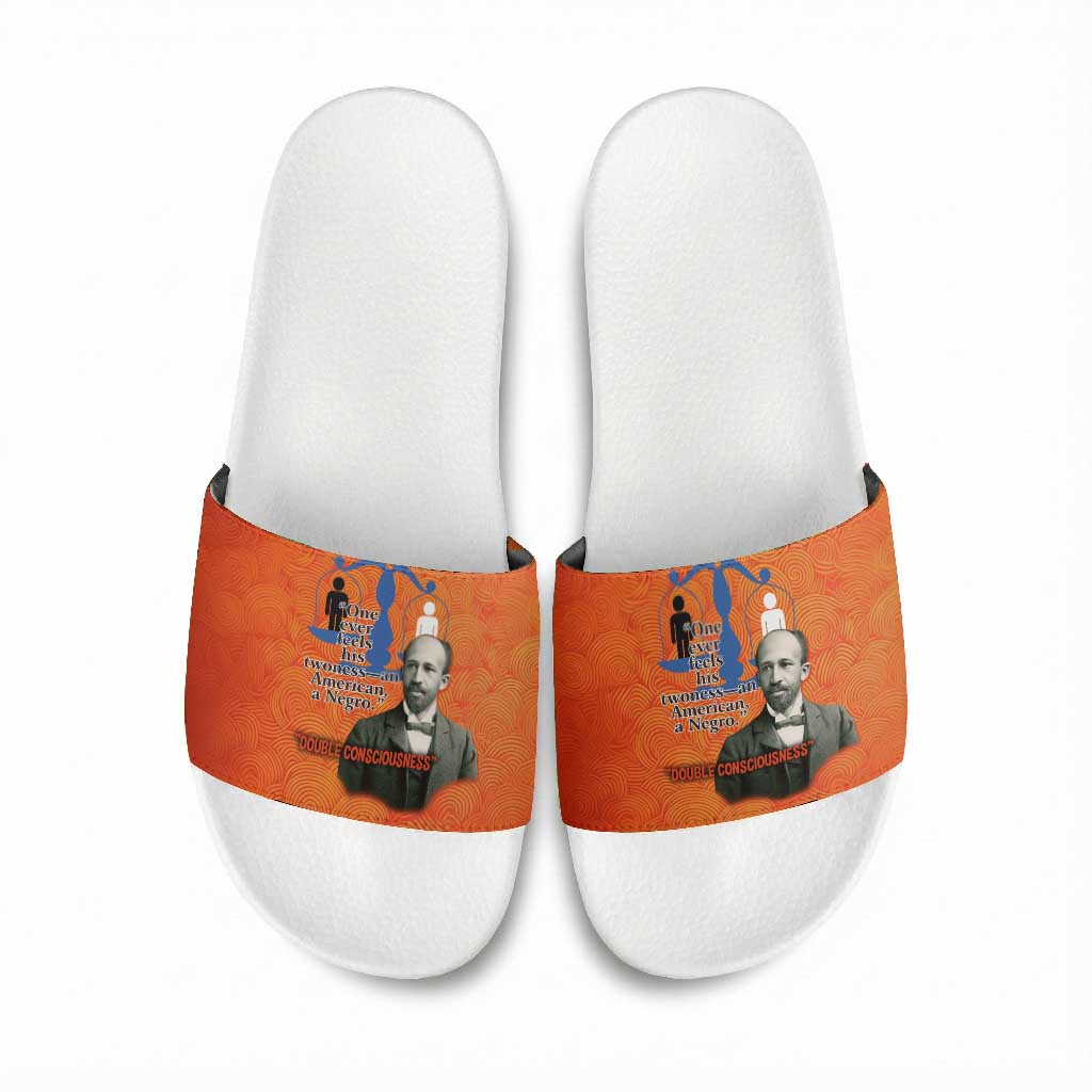 W.E.B. Du Bois Tribute Slide Sandals W.E.B. Du Bois Tribute - Wonder Print Shop