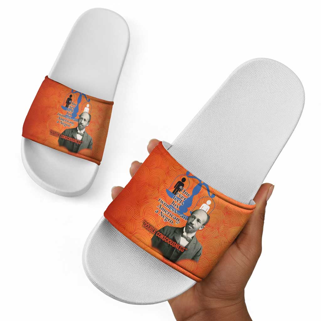 W.E.B. Du Bois Tribute Slide Sandals W.E.B. Du Bois Tribute - Wonder Print Shop