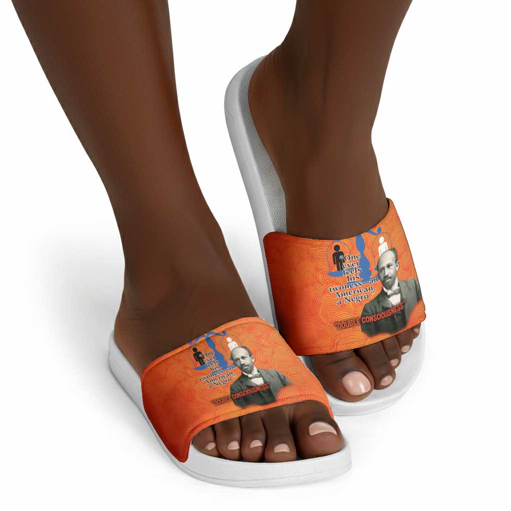W.E.B. Du Bois Tribute Slide Sandals W.E.B. Du Bois Tribute - Wonder Print Shop