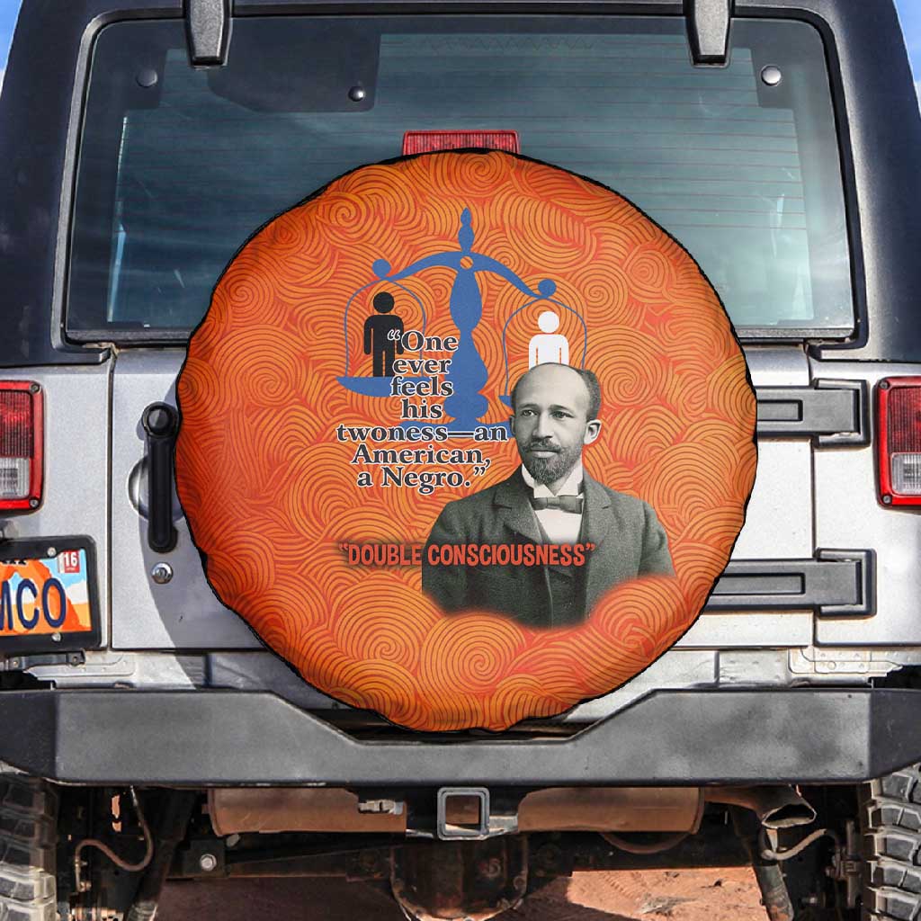 W.E.B. Du Bois Tribute Spare Tire Cover W.E.B. Du Bois Tribute - Wonder Print Shop