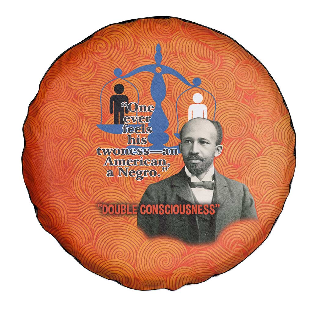 W.E.B. Du Bois Tribute Spare Tire Cover W.E.B. Du Bois Tribute - Wonder Print Shop