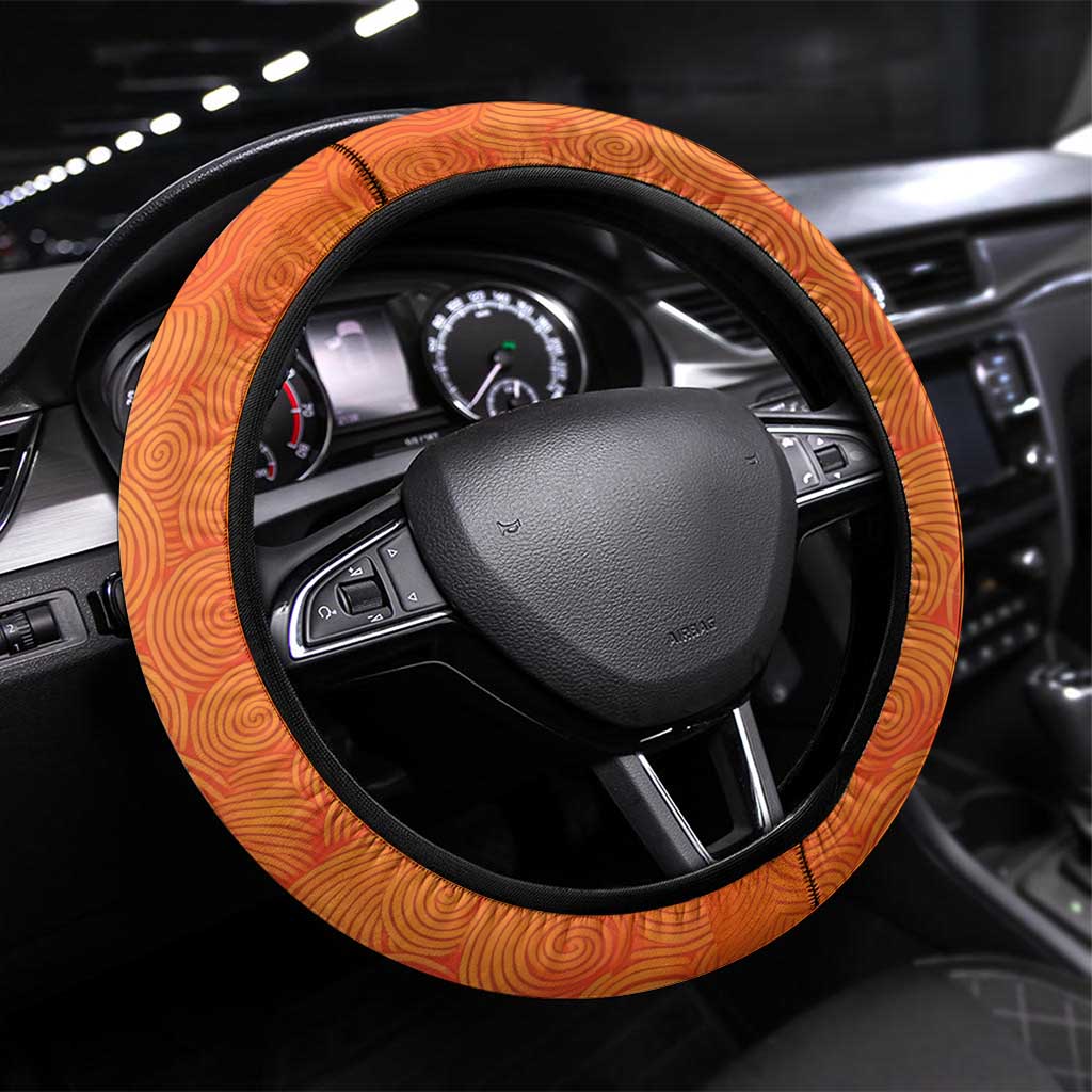 W.E.B. Du Bois Tribute Steering Wheel Cover W.E.B. Du Bois Tribute - undefined