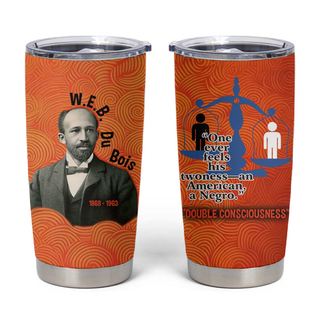 W.E.B. Du Bois Tribute Tumbler Cup W.E.B. Du Bois Tribute - Wonder Print Shop