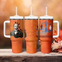 W.E.B. Du Bois Tribute Tumbler With Handle W.E.B. Du Bois Tribute - Wonder Print Shop