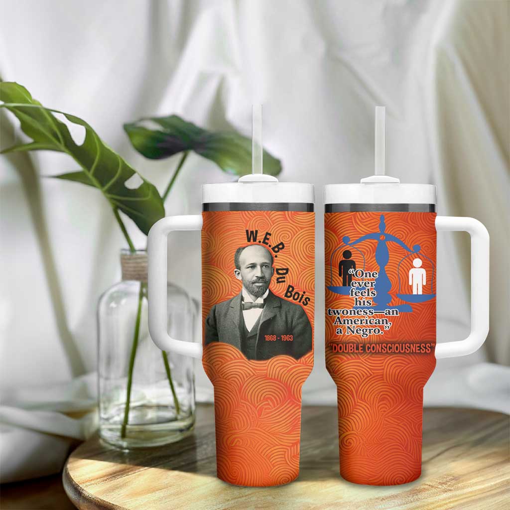 W.E.B. Du Bois Tribute Tumbler With Handle W.E.B. Du Bois Tribute - Wonder Print Shop