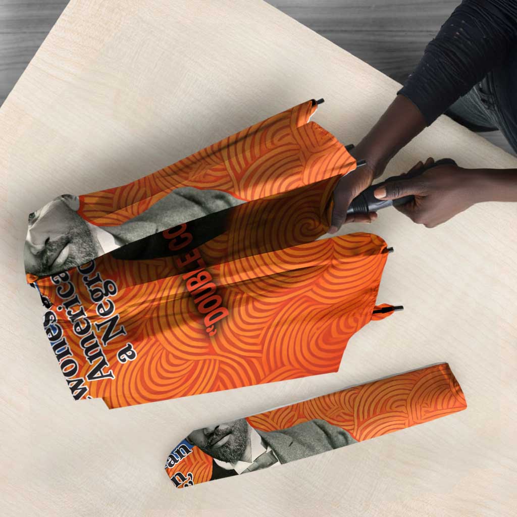 W.E.B. Du Bois Tribute Umbrella W.E.B. Du Bois Tribute - Wonder Print Shop