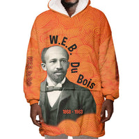 W.E.B. Du Bois Tribute Wearable Blanket Hoodie W.E.B. Du Bois Tribute - Wonder Print Shop