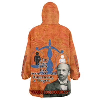 W.E.B. Du Bois Tribute Wearable Blanket Hoodie W.E.B. Du Bois Tribute - Wonder Print Shop