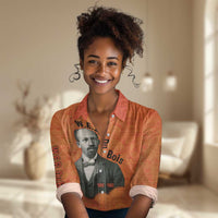 W.E.B. Du Bois Tribute Women Casual Shirt W.E.B. Du Bois Tribute - Wonder Print Shop