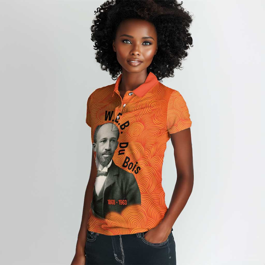 W.E.B. Du Bois Tribute Women Polo Shirt W.E.B. Du Bois Tribute TS04