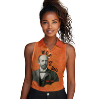 W.E.B. Du Bois Tribute Women Sleeveless Polo Shirt W.E.B. Du Bois Tribute - undefined