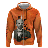 W.E.B. Du Bois Tribute Zip Hoodie W.E.B. Du Bois Tribute - Wonder Print Shop