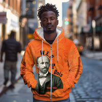 W.E.B. Du Bois Tribute Zip Hoodie W.E.B. Du Bois Tribute - Wonder Print Shop