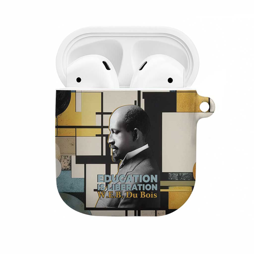 W.E.B. Du Bois Education is Liberation AirPods Case Scholar, Activist, Visionary Tribute Design - Wonder Print Shop
