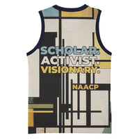 W.E.B. Du Bois Education is Liberation Basketball Jersey Scholar, Activist, Visionary Tribute Design - Wonder Print Shop