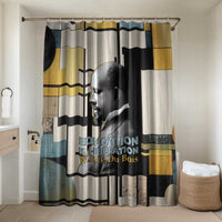 W.E.B. Du Bois Education is Liberation Bathroom Set Scholar, Activist, Visionary Tribute Design - Wonder Print Shop