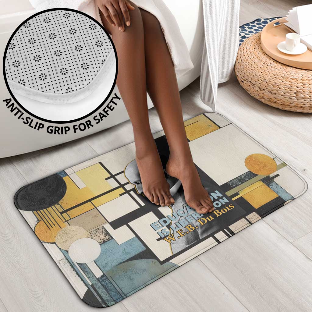 W.E.B. Du Bois Education is Liberation Bathroom Set Scholar, Activist, Visionary Tribute Design - Wonder Print Shop