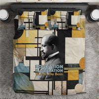 W.E.B. Du Bois Education is Liberation Bedding Set Scholar, Activist, Visionary Tribute Design - Wonder Print Shop