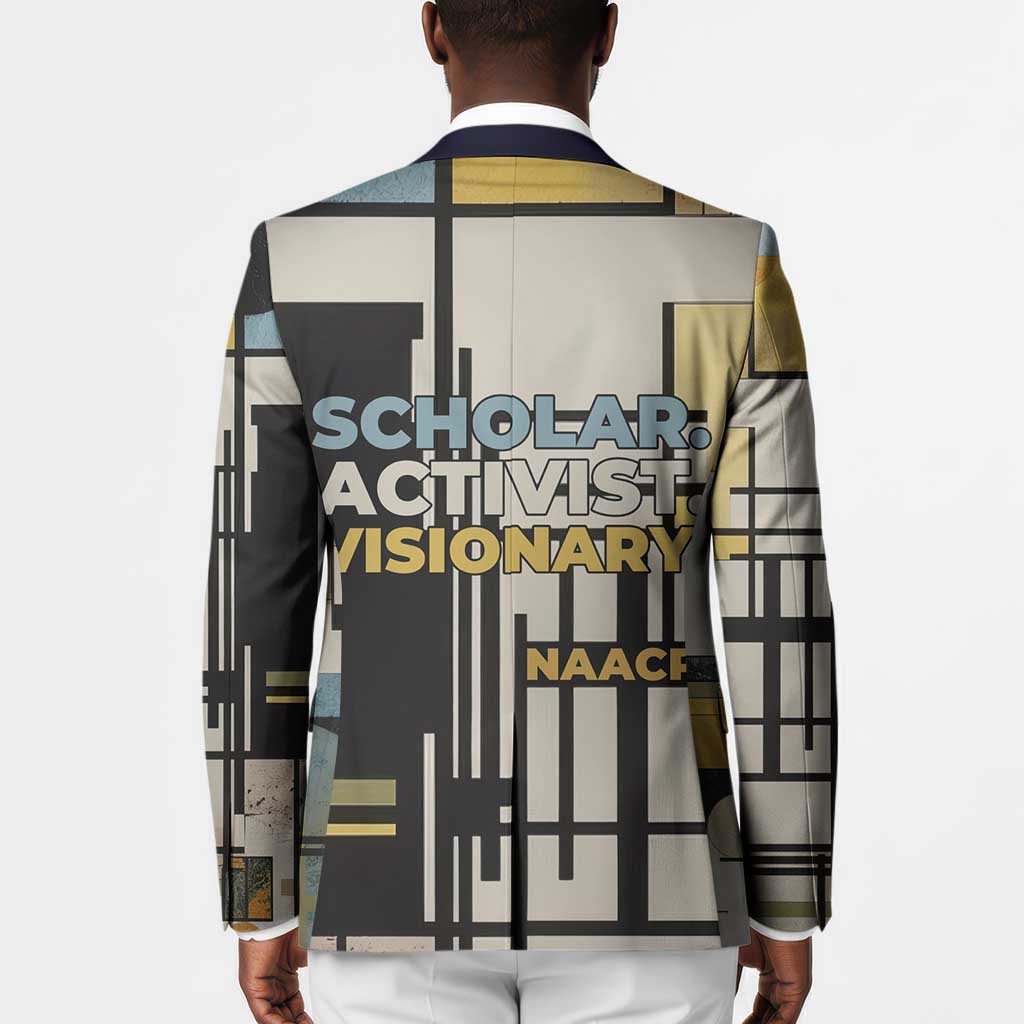 W.E.B. Du Bois Education is Liberation Blazer Scholar, Activist, Visionary Tribute Design - Wonder Print Shop
