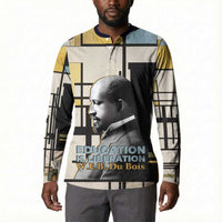 W.E.B. Du Bois Education is Liberation Button Sweatshirt Scholar, Activist, Visionary Tribute Design