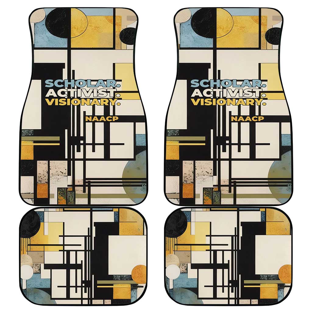 W.E.B. Du Bois Education is Liberation Car Mats Scholar, Activist, Visionary Tribute Design - Wonder Print Shop