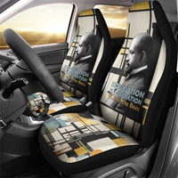 W.E.B. Du Bois Education is Liberation Car Seat Cover Scholar, Activist, Visionary Tribute Design - Wonder Print Shop