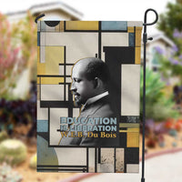 W.E.B. Du Bois Education is Liberation Garden Flag Scholar, Activist, Visionary Tribute Design - Wonder Print Shop