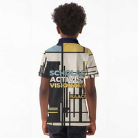 W.E.B. Du Bois Education is Liberation Kid Polo Shirt Scholar, Activist, Visionary Tribute Design TS04