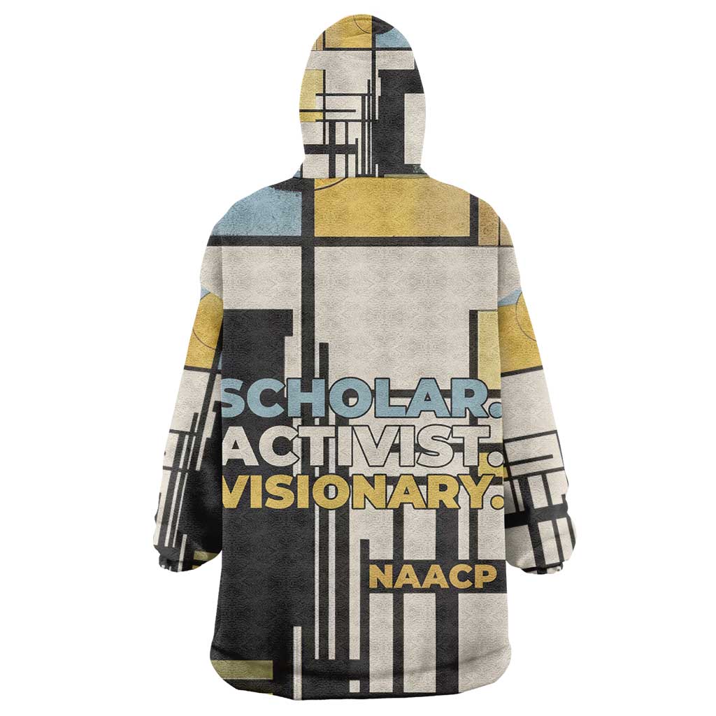 W.E.B. Du Bois Education is Liberation Kid Wearable Blanket Hoodie Scholar, Activist, Visionary Tribute Design - undefined