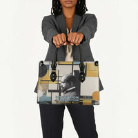 W.E.B. Du Bois Education is Liberation Leather Bag Scholar, Activist, Visionary Tribute Design - Wonder Print Shop
