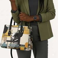 W.E.B. Du Bois Education is Liberation Leather Bag Scholar, Activist, Visionary Tribute Design - Wonder Print Shop
