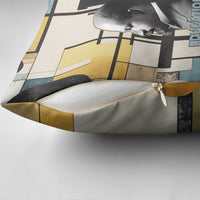 W.E.B. Du Bois Education is Liberation Pillow Cover Scholar, Activist, Visionary Tribute Design - Wonder Print Shop