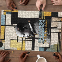 W.E.B. Du Bois Education is Liberation Puzzle Scholar, Activist, Visionary Tribute Design - Wonder Print Shop