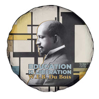 W.E.B. Du Bois Education is Liberation Spare Tire Cover Scholar, Activist, Visionary Tribute Design - Wonder Print Shop