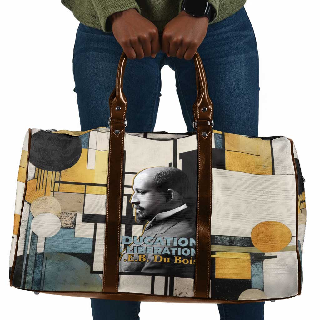 W.E.B. Du Bois Education is Liberation Travel Bag Scholar, Activist, Visionary Tribute Design - Wonder Print Shop