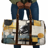 W.E.B. Du Bois Education is Liberation Travel Bag Scholar, Activist, Visionary Tribute Design - Wonder Print Shop