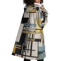 W.E.B. Du Bois Education is Liberation Wearable Blanket Hoodie Scholar, Activist, Visionary Tribute Design - Wonder Print Shop