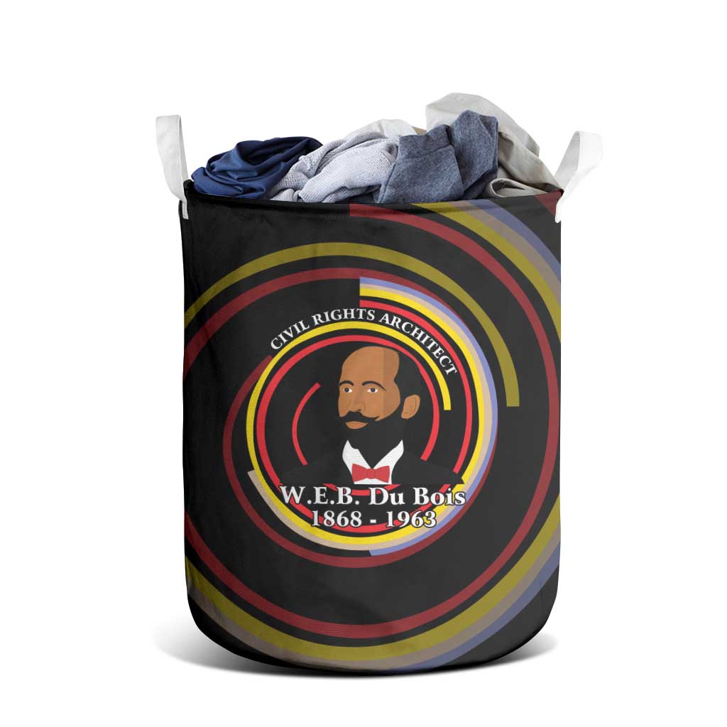 W.E.B. Du Bois Civil Rights Architect Laundry Basket Niagara Movement - NAACP Tribute Design - Wonder Print Shop