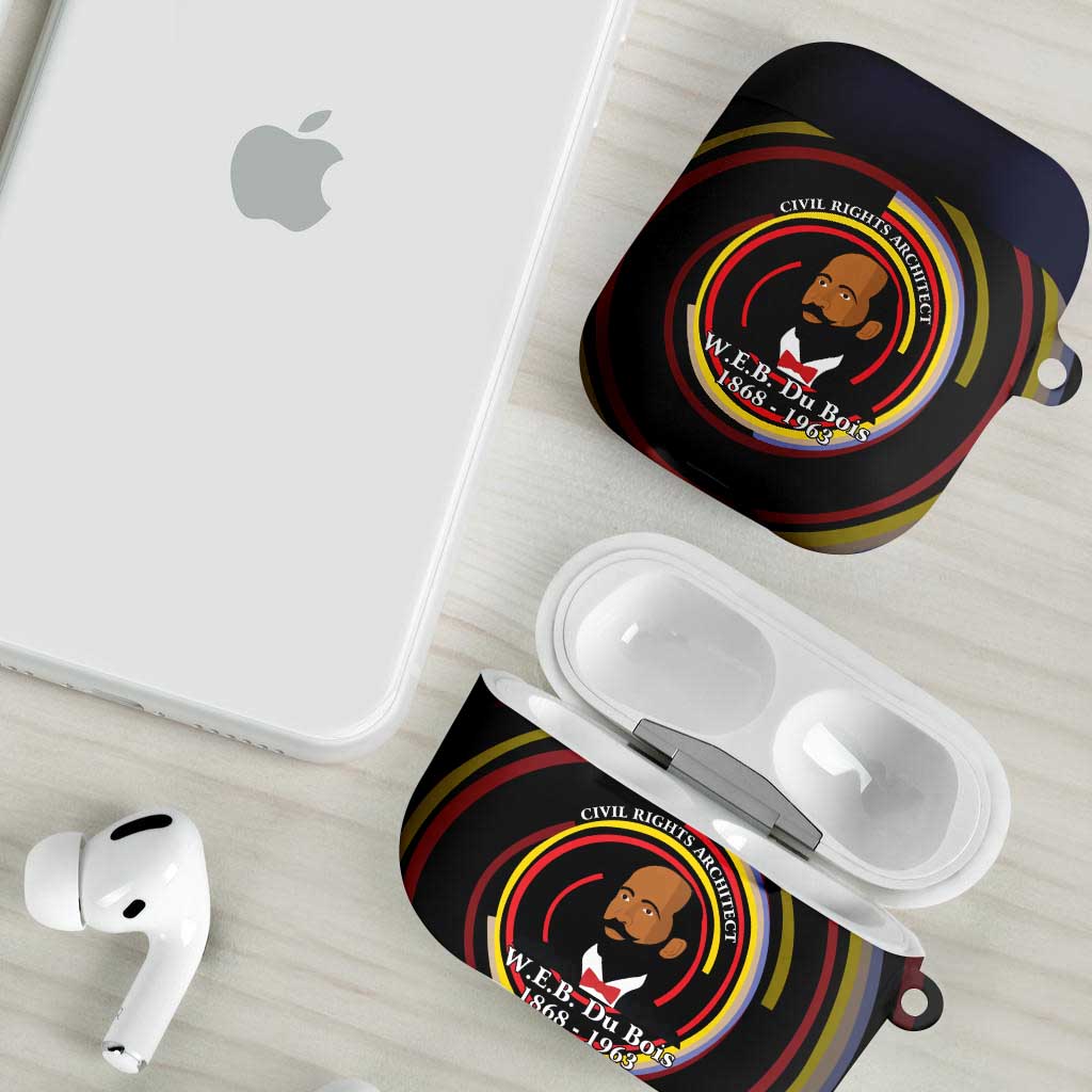 W.E.B. Du Bois Civil Rights Architect AirPods Case Niagara Movement - NAACP Tribute Design - Wonder Print Shop