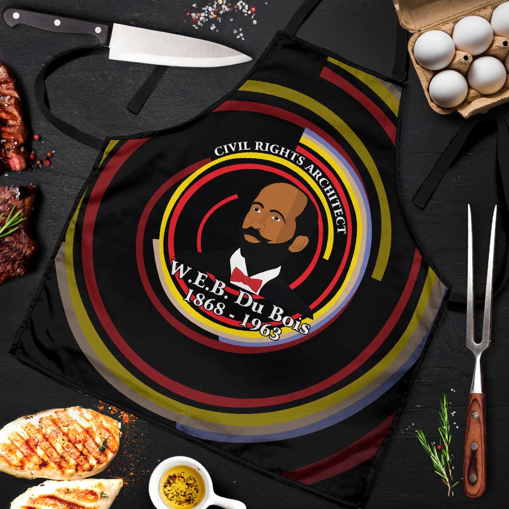 W.E.B. Du Bois Civil Rights Architect Apron Niagara Movement - NAACP Tribute Design - Wonder Print Shop
