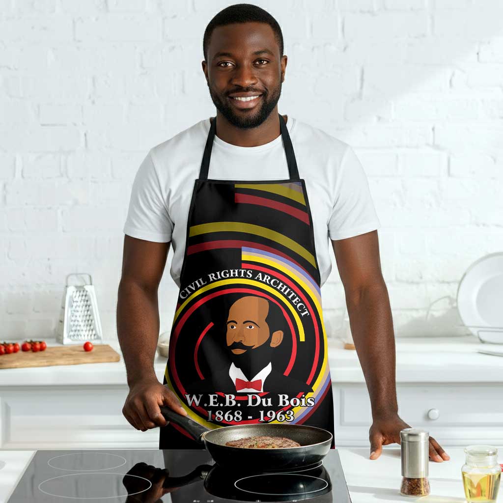 W.E.B. Du Bois Civil Rights Architect Apron Niagara Movement - NAACP Tribute Design - Wonder Print Shop