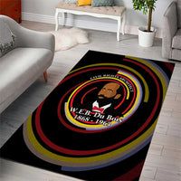 W.E.B. Du Bois Civil Rights Architect Area Rug Niagara Movement - NAACP Tribute Design - Wonder Print Shop