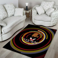 W.E.B. Du Bois Civil Rights Architect Area Rug Niagara Movement - NAACP Tribute Design - Wonder Print Shop