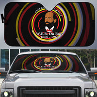 W.E.B. Du Bois Civil Rights Architect Auto Sun Shade Niagara Movement - NAACP Tribute Design - Wonder Print Shop
