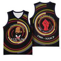 W.E.B. Du Bois Civil Rights Architect Basketball Jersey Niagara Movement - NAACP Tribute Design - Wonder Print Shop