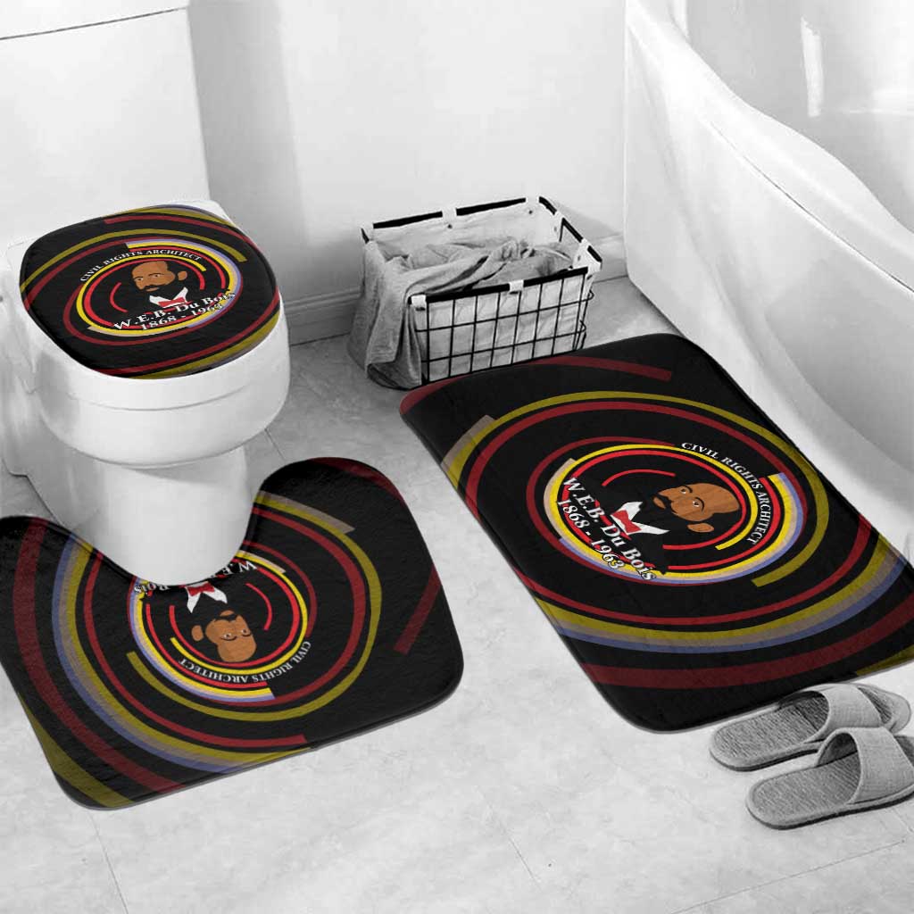 W.E.B. Du Bois Civil Rights Architect Bathroom Set Niagara Movement - NAACP Tribute Design - Wonder Print Shop