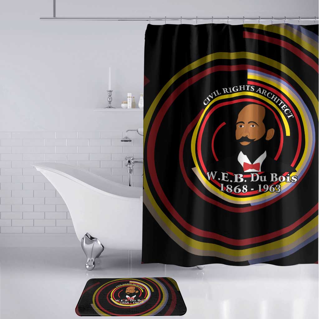 W.E.B. Du Bois Civil Rights Architect Bathroom Set Niagara Movement - NAACP Tribute Design - Wonder Print Shop